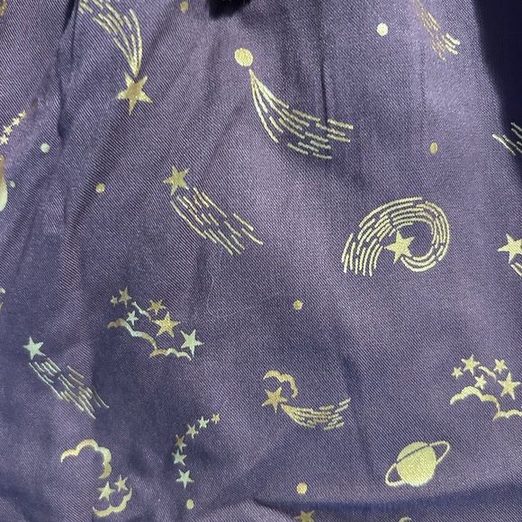 Mini Boden Purple/Gold Dress size 6/7 - Picture 2 of 8